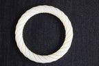ATELIER 005 · Suet White — nephrite jade bangle, close view