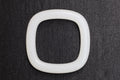 ATELIER 006 · Suet White — nephrite jade bangle, front