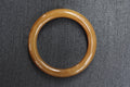 ATELIER 007 · Caramel — nephrite jade bangle, front