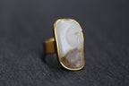 ATELIER 009 · Multi-Colour — nephrite jade ring, detail