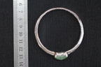 ATELIER 010 · Cat's Eye — nephrite jade bangle & ring set, bangle, size reference