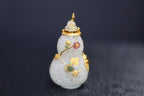 ATELIER 011 · Suet White — nephrite jade carving, front, alternate view