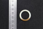 ATELIER 018 · Multi-Colour — nephrite jade ring, size reference