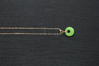 ATELIER 021 · Willow Green — nephrite jade necklace, detail