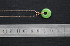 ATELIER 021 · Willow Green — nephrite jade necklace, size reference