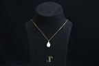 ATELIER 031 · Suet White — nephrite jade necklace, front