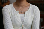 ATELIER 031 · Suet White — nephrite jade necklace, on the model