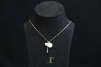 ATELIER 032 · Suet White — nephrite jade necklace, front