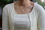 ATELIER 032 · Suet White — nephrite jade necklace, worn