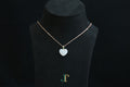 ATELIER 034 · Suet White — nephrite jade pendant, front