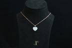 ATELIER 034 · Suet White — nephrite jade pendant, front