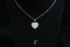 ATELIER 034 · Suet White — nephrite jade pendant, detail
