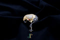 ATELIER 039 · Suet White — nephrite jade brooch, front