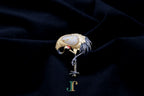 ATELIER 039 · Suet White — nephrite jade brooch, front