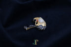 ATELIER 039 · Suet White — nephrite jade brooch, lying flat