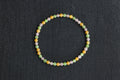 GAIA Earthy 4 · Multi-Colour — nephrite jade bead bracelet, front