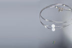 GAIA Pure 6 · Suet White — nephrite jade bead necklace, detail