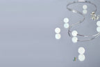 GAIA Pure 6 · Suet White — nephrite jade bead necklace, alternate view