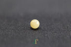 GAIA Pure 8 · Honey-Amber — nephrite jade bead necklace, front