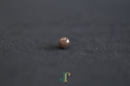 GAIA Pure 8 · Smoky Lilac — nephrite jade bead necklace, front