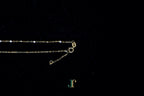 GALET 039 · Golden Green — nephrite jade necklace, clasp and extender