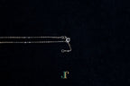 GALET 041 · Willow Green — nephrite jade necklace, clasp and extender