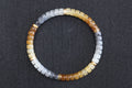 PASTILLE Disc 6×3.8 · Multi-Colour — nephrite jade pastille bracelet, front