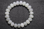 PILLAR Pill 12×9 · Ink Wash — nephrite jade cylinder bracelet, front