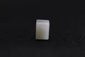 PILLAR Pure 12×9.5 · Willow Green — nephrite jade pendant, front