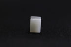 PILLAR Pure 12×9.5 · Willow Green — nephrite jade pendant, front