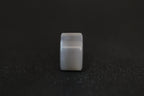 PILLAR Pure 15×9 · Smoky Lilac — nephrite jade pendant, front