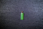 TABULA 007 · Willow Green — nephrite jade pendant, front