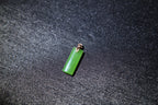 TABULA 007 · Willow Green — nephrite jade pendant, detail