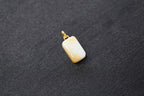 TABULA 011 · Multi-Colour — nephrite jade pendant, detail